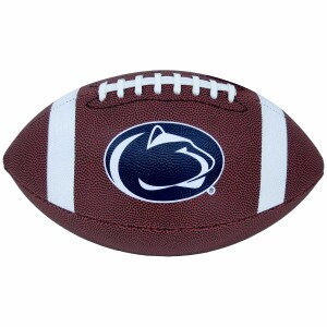 official size composite football with Penn State Athletic Logo